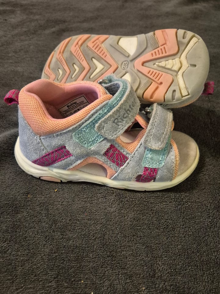 Richter Shoes Sandalen in Hellgrau günstig kaufen 23