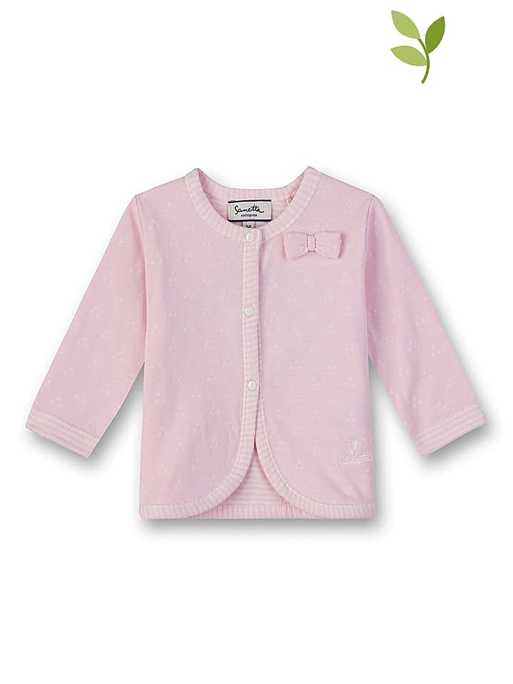 Sanetta Kidswear Cardigan in Rosa günstig kaufen 74