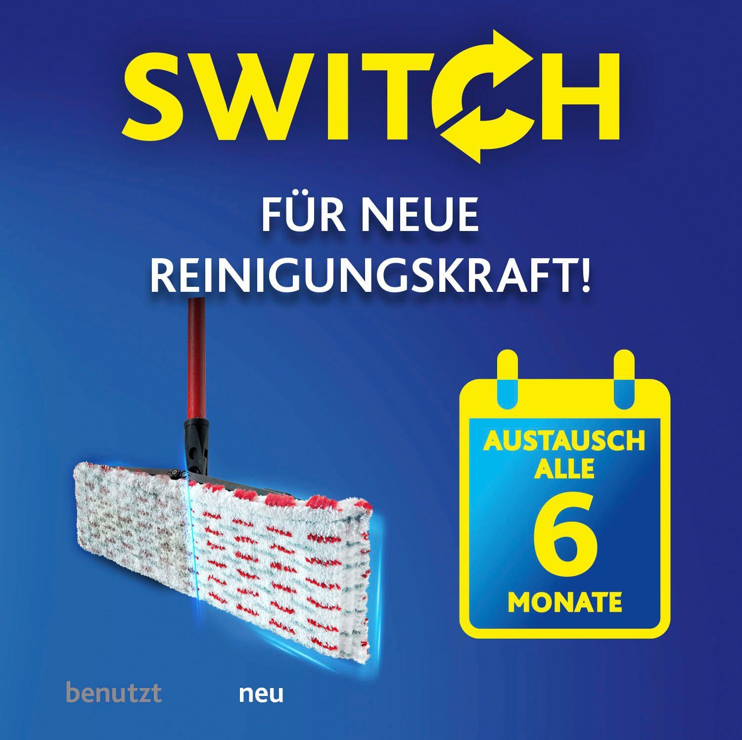 Vileda ULTRAMAX Wischbezug (Mikrofaser, 14, Set, 4-tlg)