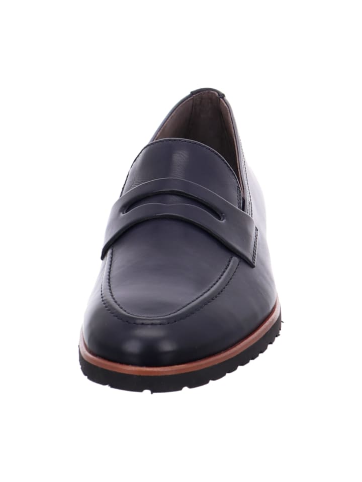 Paul Green Mokassin Slipper in Blau günstig kaufen