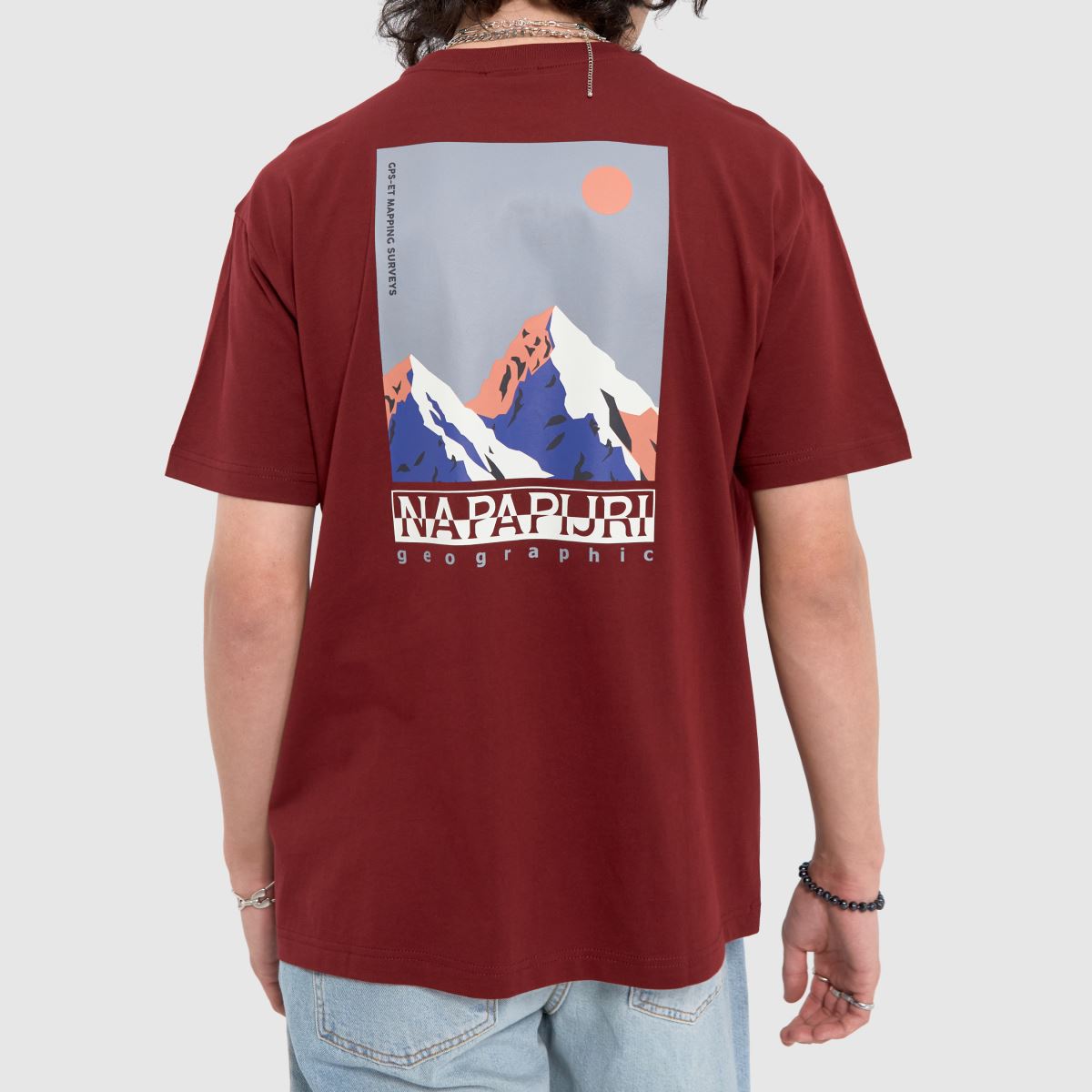 NAPAPIJRI telemark piros póló