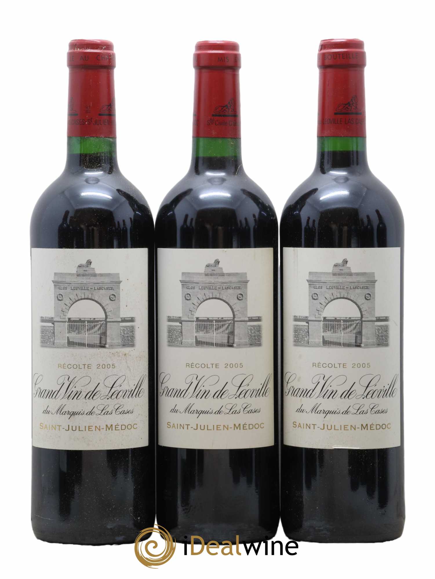 Château Léoville Las Cases 2ème Grand Cru Classé  2005 - Lot de 12 Bouteilles