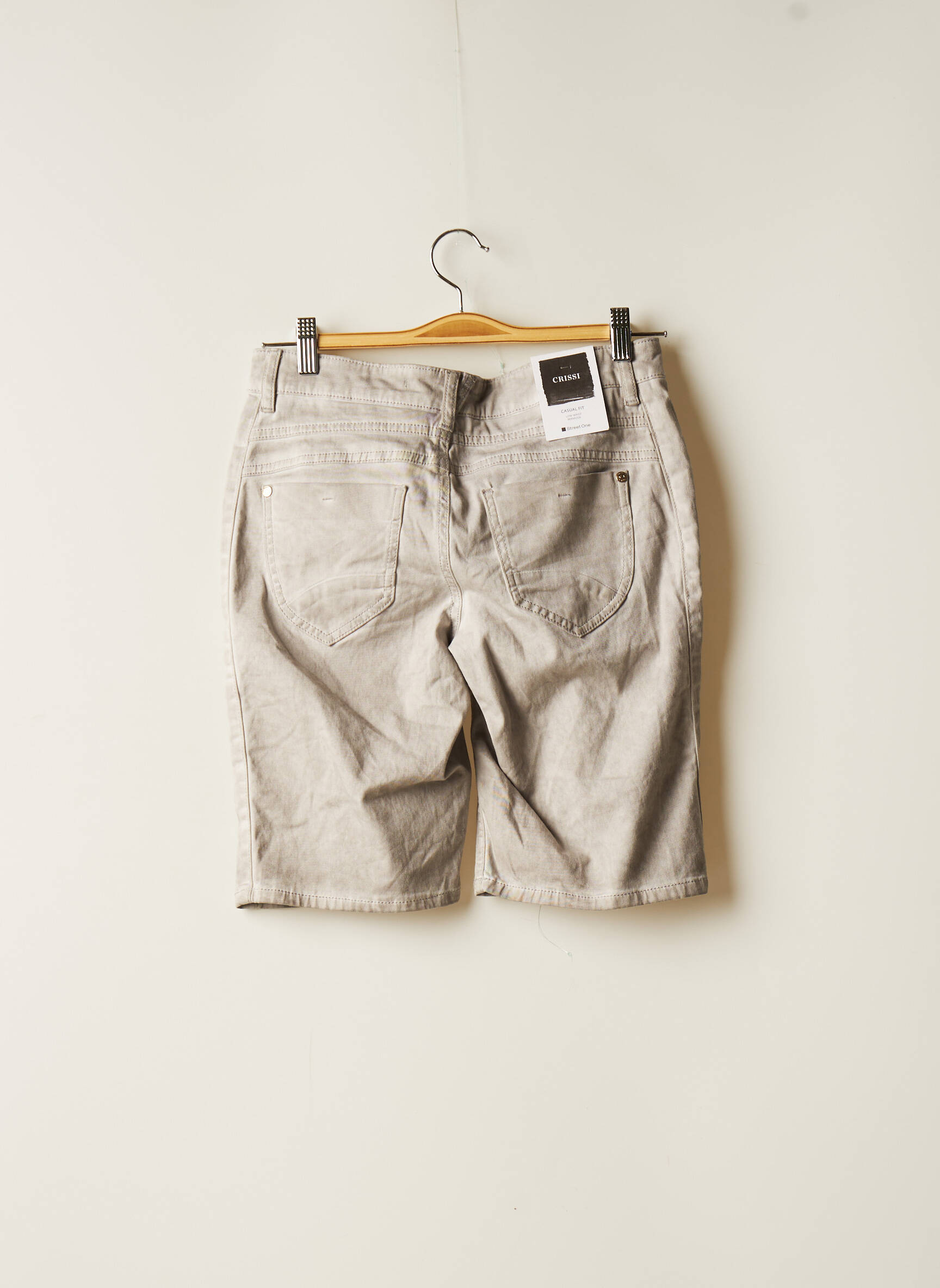 Street One Bermudas Femme couleur gris
