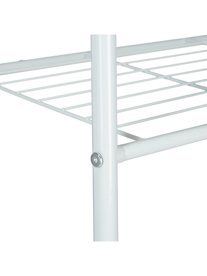 relaxdays Kleiderständer in Weiß - (B)61,5 x (H)160 x (T)38 cm günstig kaufen onesize