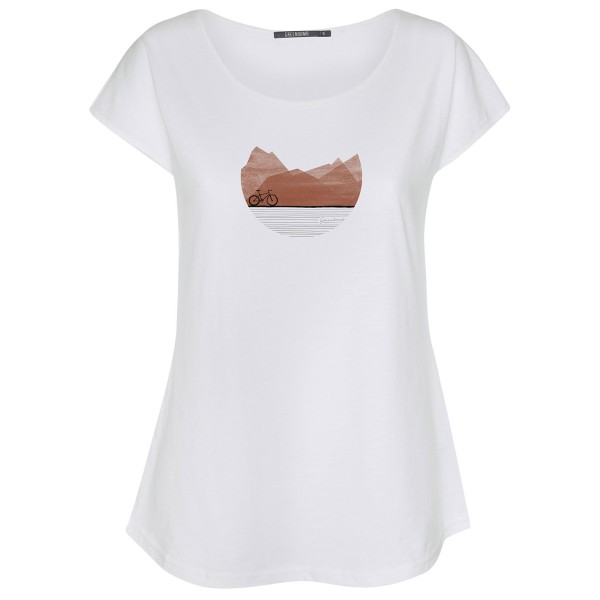 GreenBomb - Women's Bike Mountain Lake (Cool) - T-Shirt