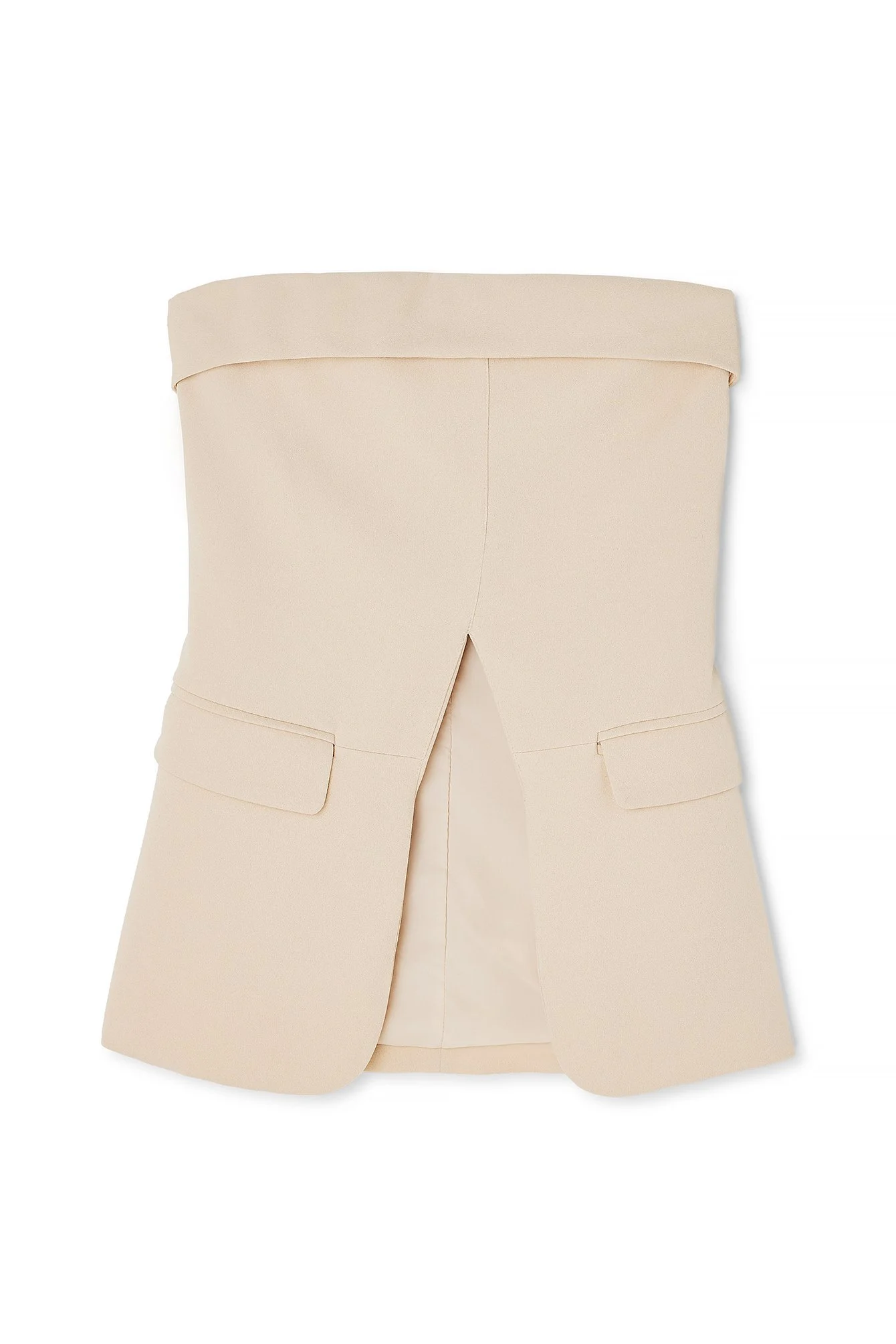 Tailliertes Bandeau-Oberteil