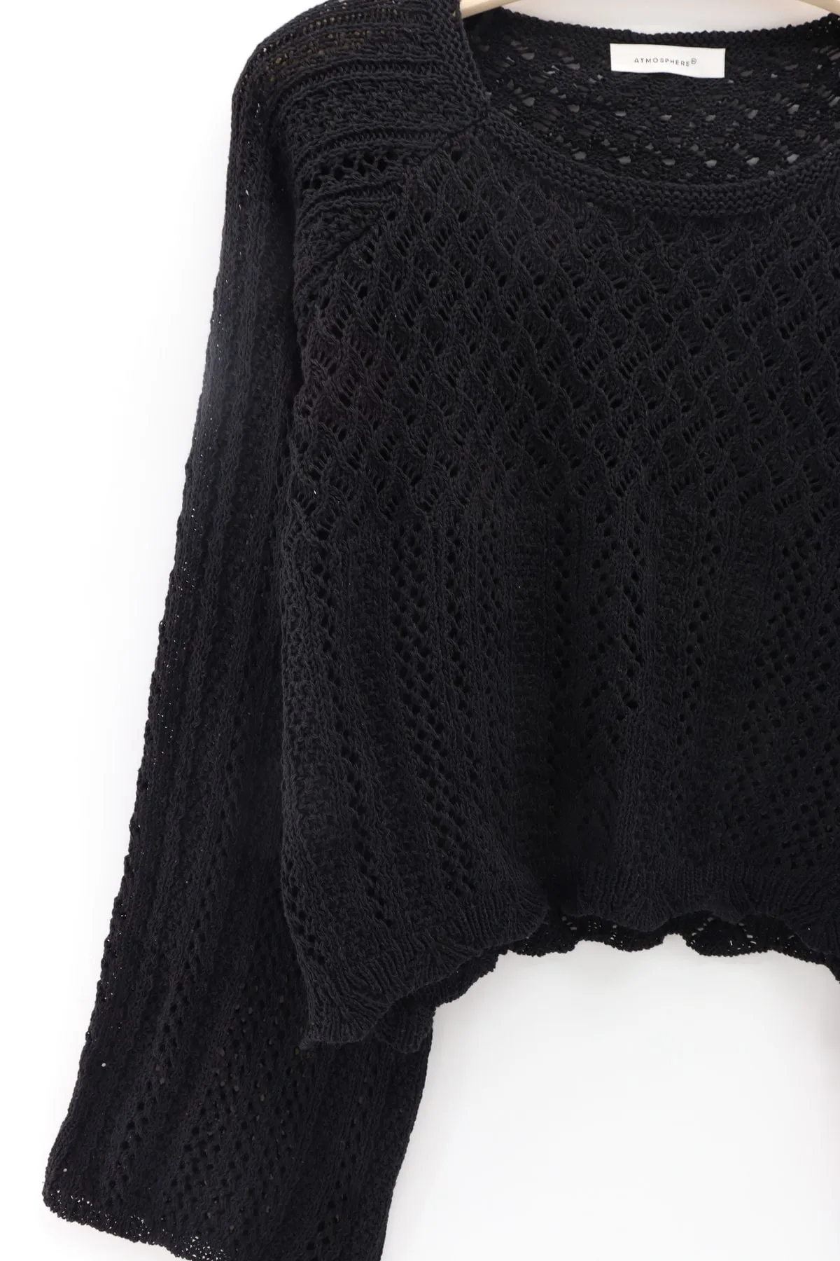 macharelbasic  Pullover - Schwarz - Regular Fit