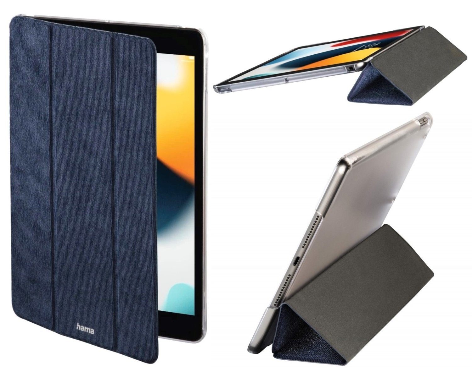 Hama Tablet-Hülle Tablet-Case Cali Clear für Apple iPad 7/8/9 10,2