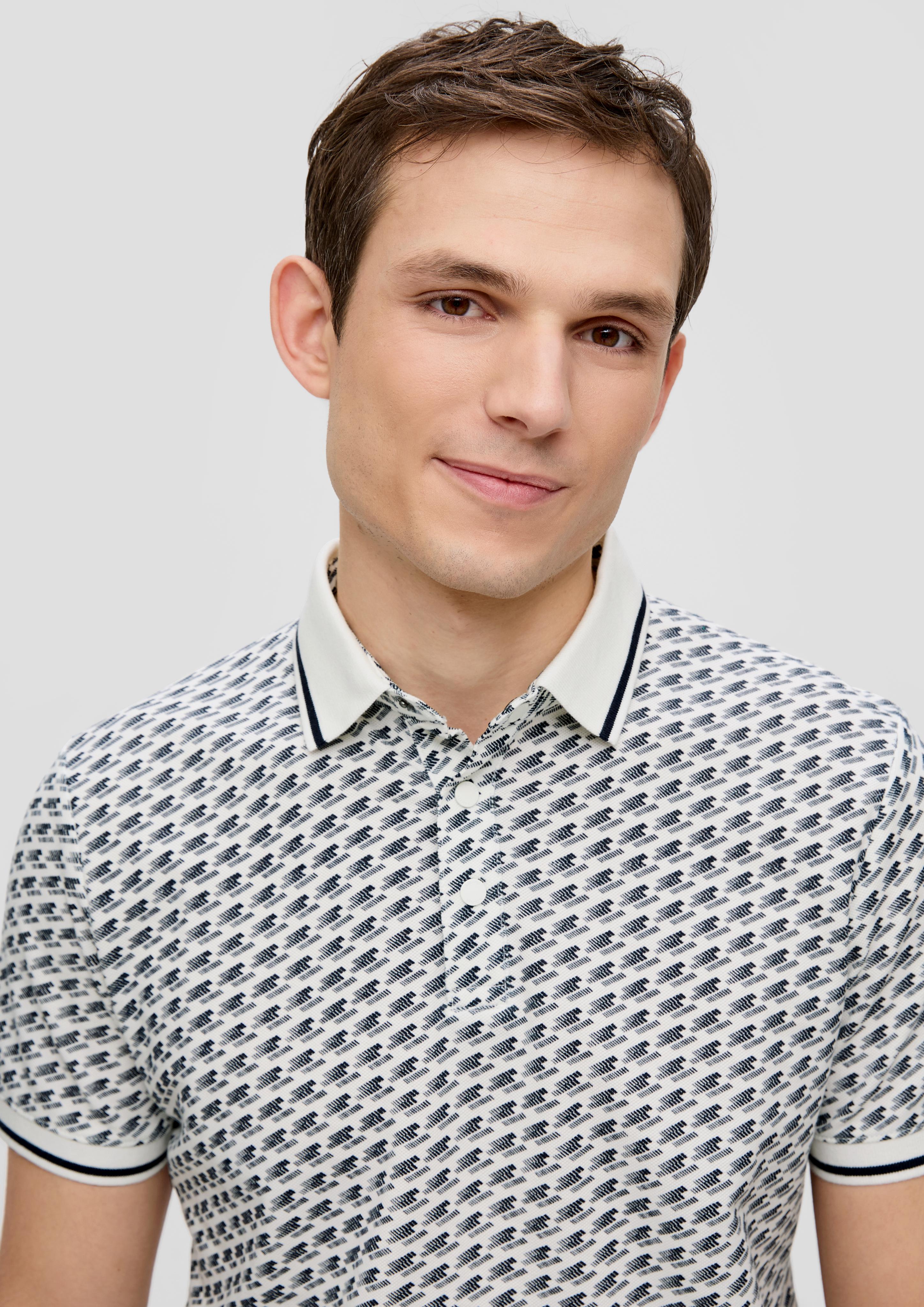 Poloshirt aus Piqué  2141484-01A1