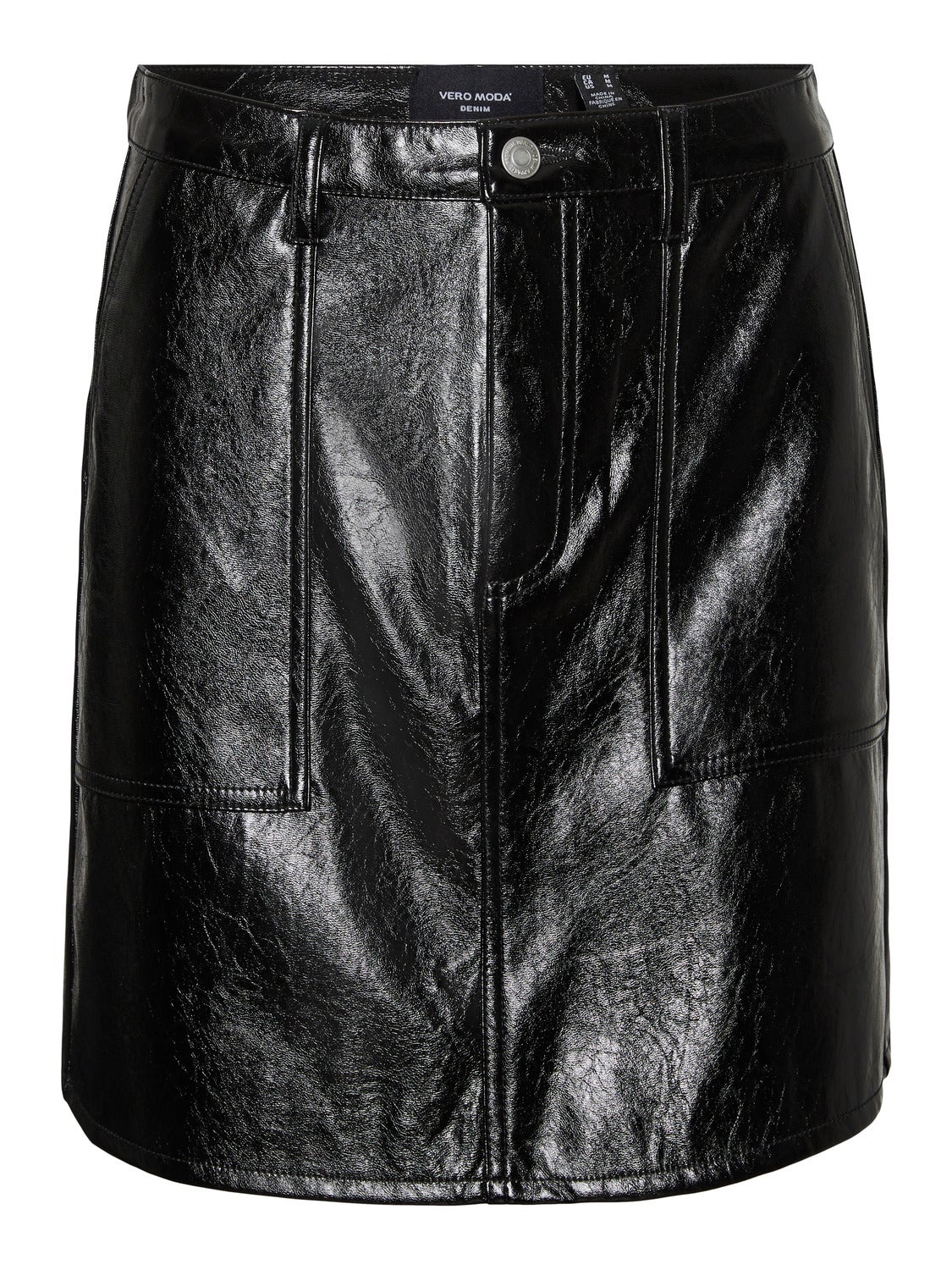 VMELINA Hohe Taille Minirock