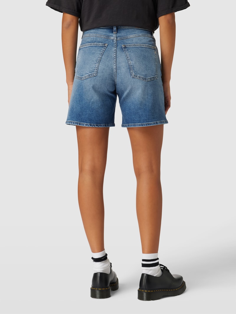 Jeansshorts im Destroyed-Look Modell 'SHIRBEY' in blau