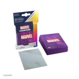 Gamegenic - Marvel Champions Art Sleeves - Marvel Purple (50 + 1)