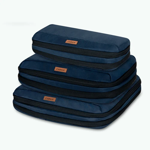 Small Reykjavik Suitcase Organizer Navy Blue