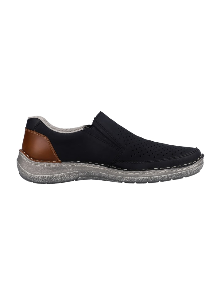 rieker Komfort Slipper in Grau günstig kaufen