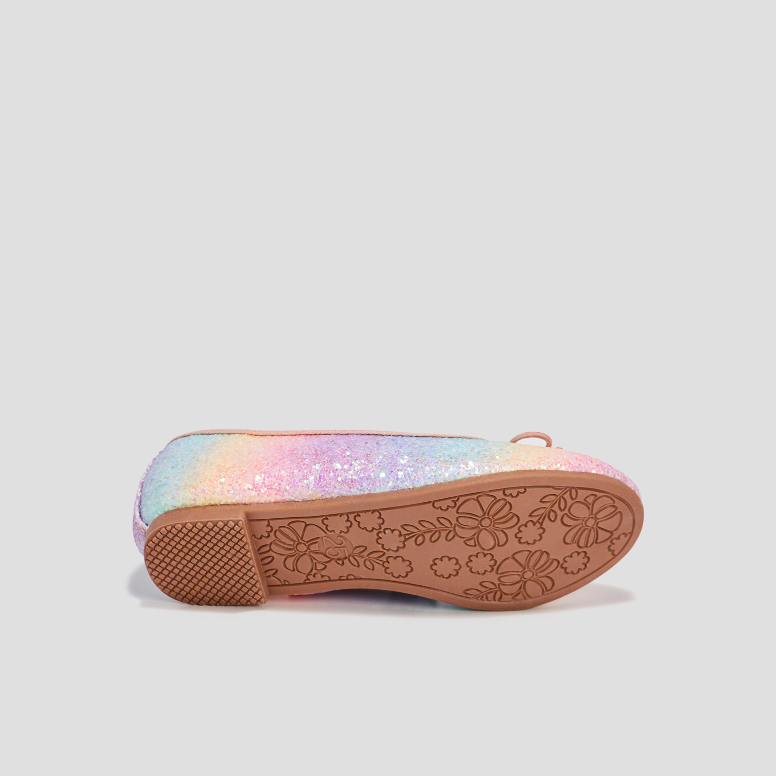 Ballerines à paillettes multicolore fille | La Halle