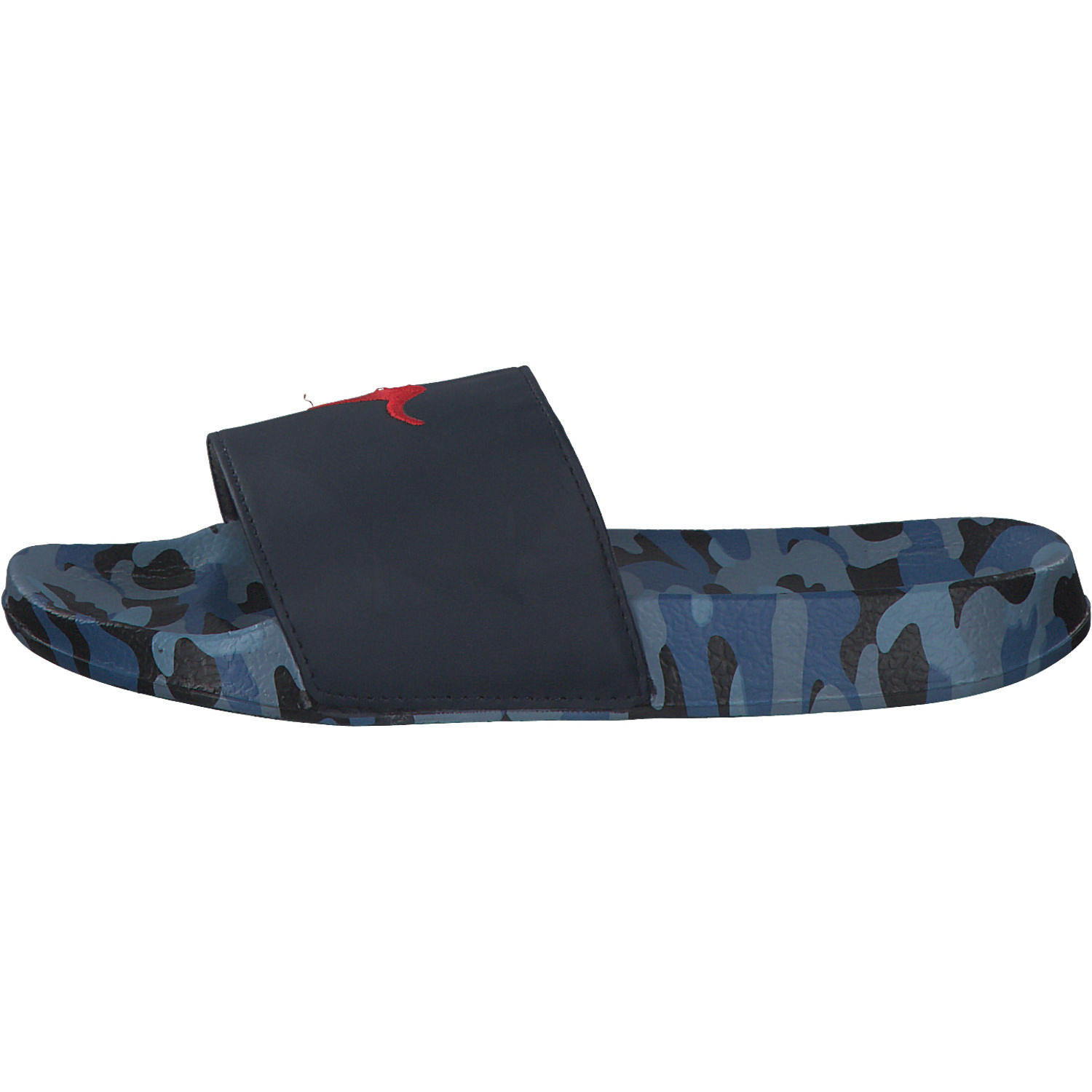 KangaROOS K-Slide Multi 10053, Badeschuhe, Kinder, dk navy/camo