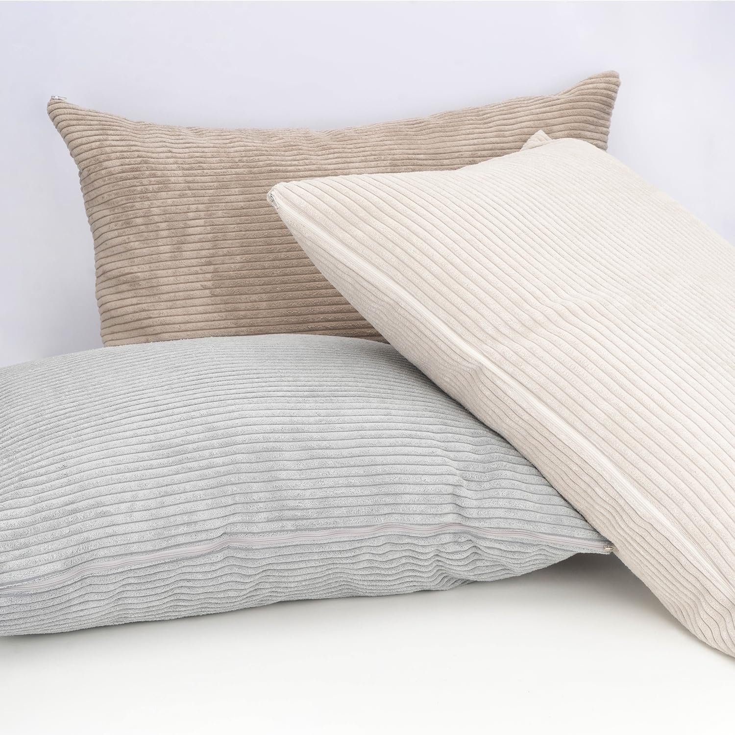 Selfitex Dekokissen XXL 60x80 inkl. Füllkissen kuschelweiches Lesekissen, Rückenkissen, Sofakissen, für Couch, Bett oder als Polster jeglicher Art