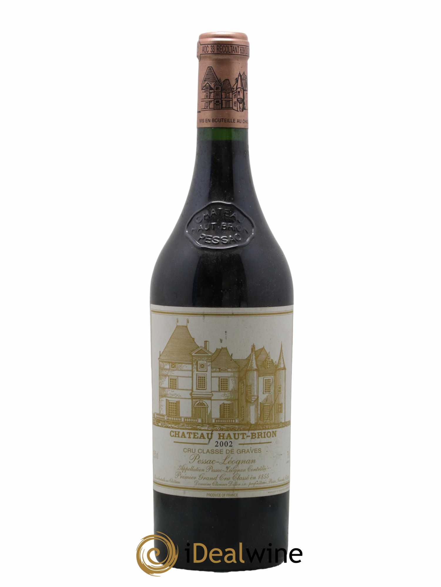 Château Haut Brion 1er Grand Cru Classé  2002 - Lot de 1 Bouteille