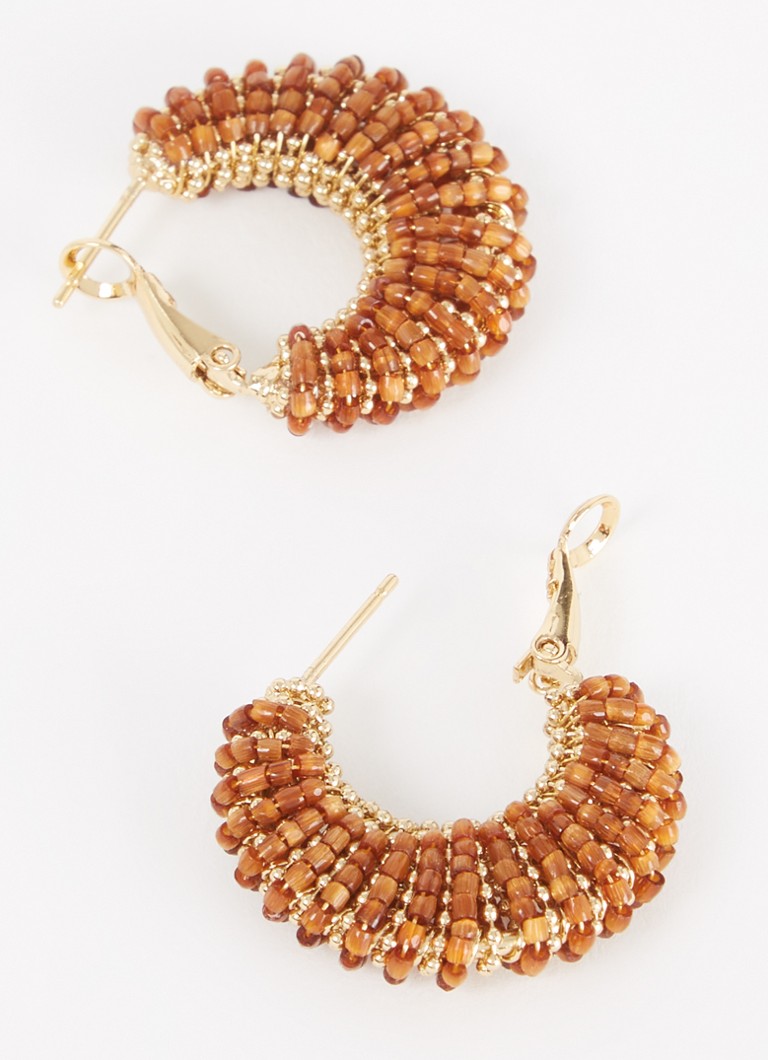 Επιχρυσωμένα σκουλαρίκια Gas Bijoux Izzia