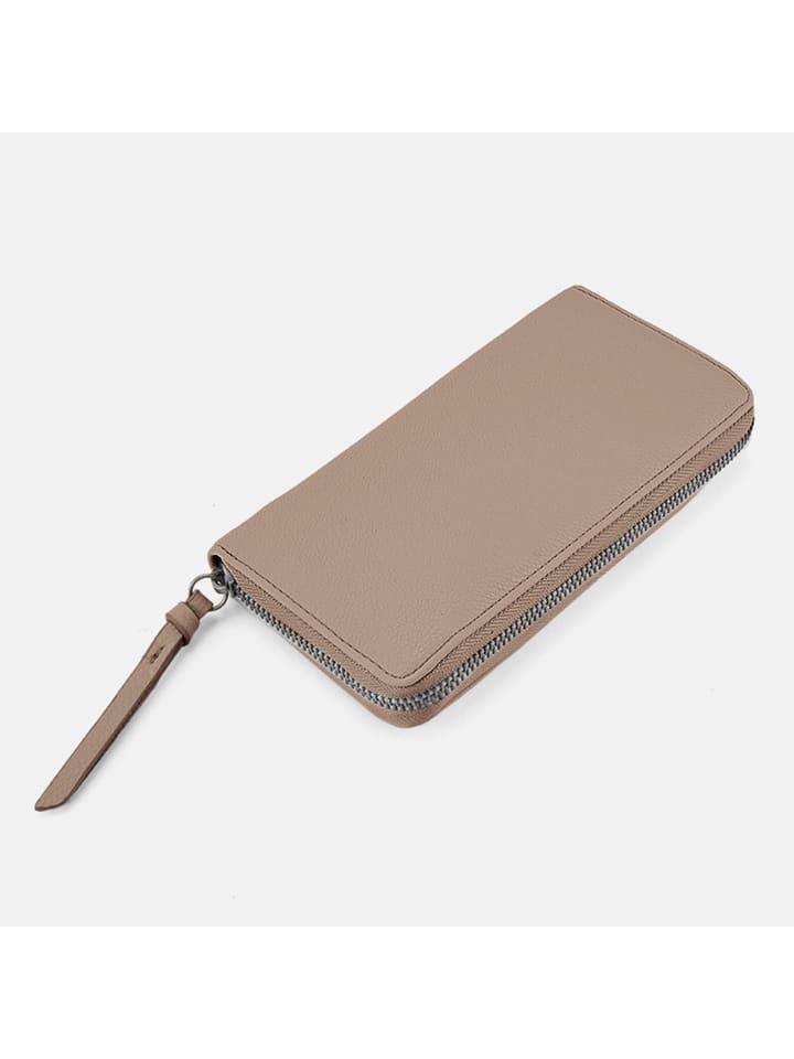 FREDs BRUDER Bestie Geldbörse Leder 19 cm in powder taupe günstig kaufen onesize