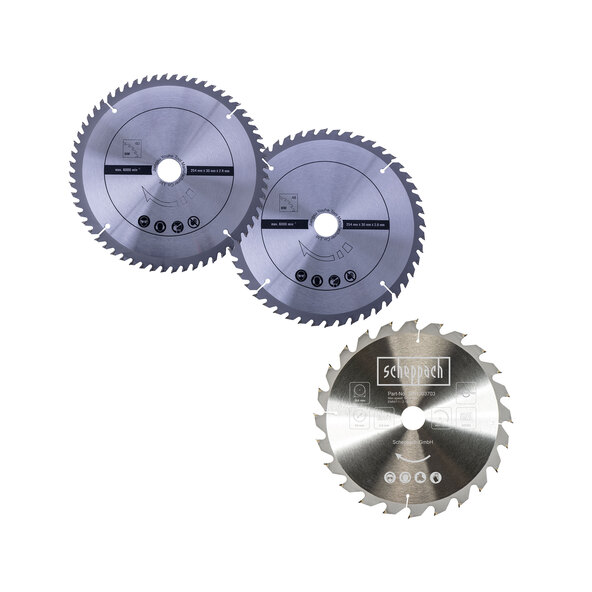 Kreissägeblatt, Ø 254 mm, 3er Set