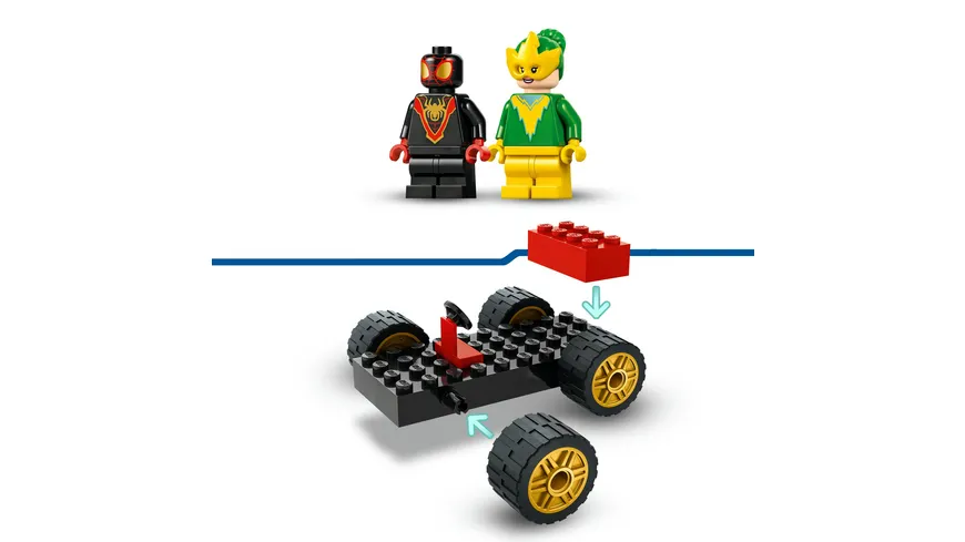 LEGO Marvel Spidey und seine Super-Freunde 10792 Spideys Bohrfahrzeug Auto