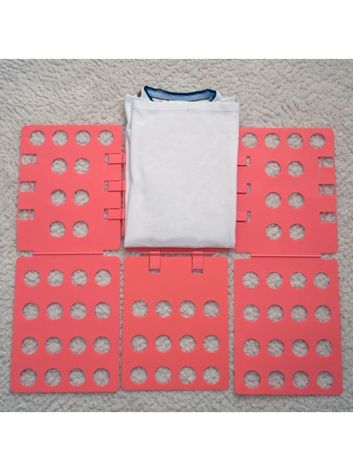 Intirilife Faltbrett Kleiderfalthilfe in Pink günstig kaufen onesize