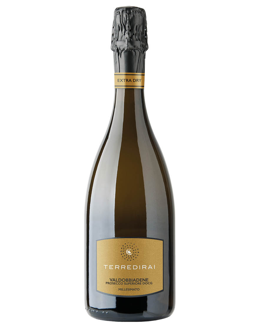 Valdobbiadene Prosecco DOCG Superiore Extra Dry 2022 Terre di Rai 0,75 ℓ