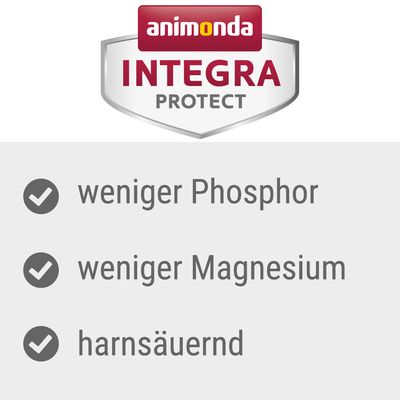Sparpaket Animonda Integra Protect Adult Urinary Struvitstein 48 x 85 g