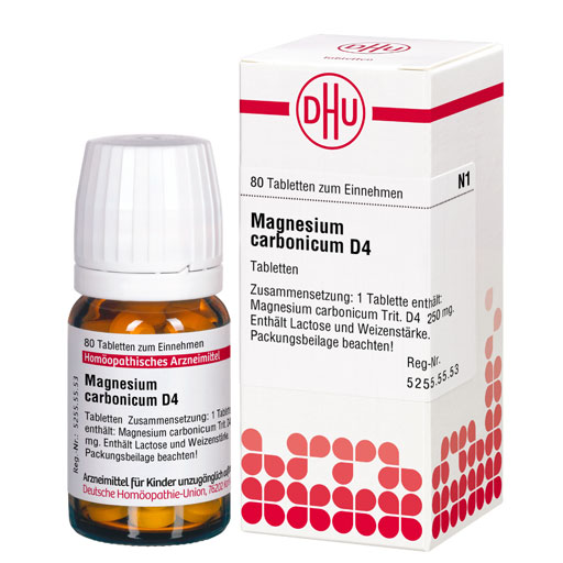 MAGNESIUM CARBONICUM D 4 Tabletten  80 St  Tabletten