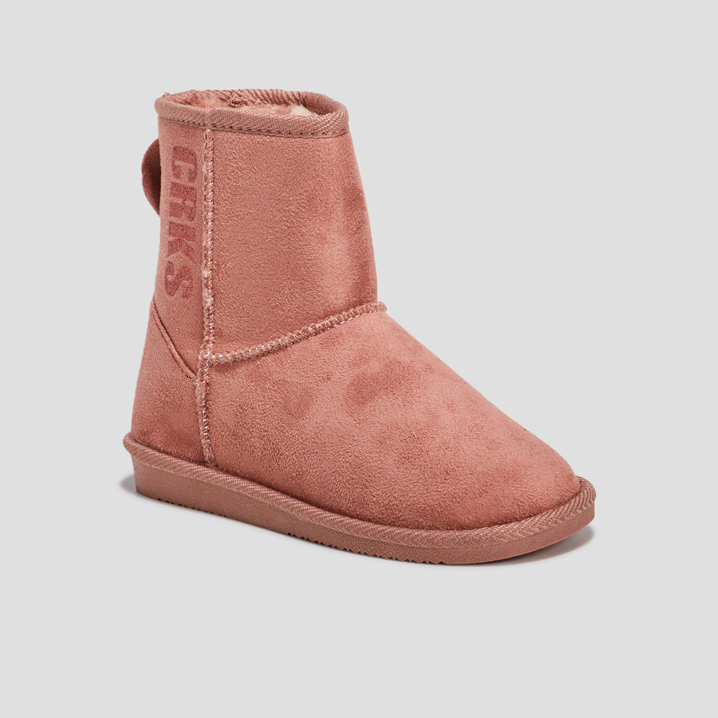 Bottines fourrées Creeks rose fille | La Halle