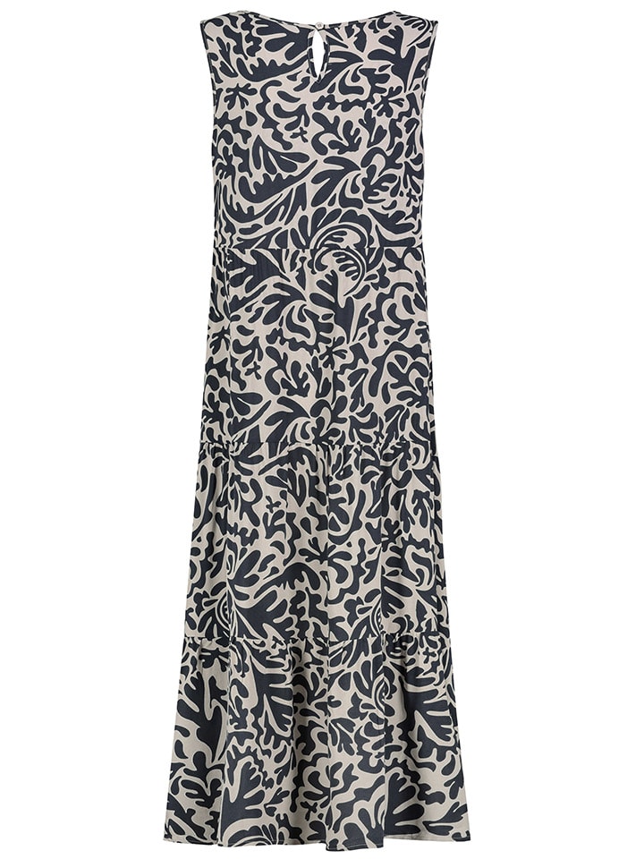 Sublevel Kleid in Dunkelblau/ Weiß günstig kaufen