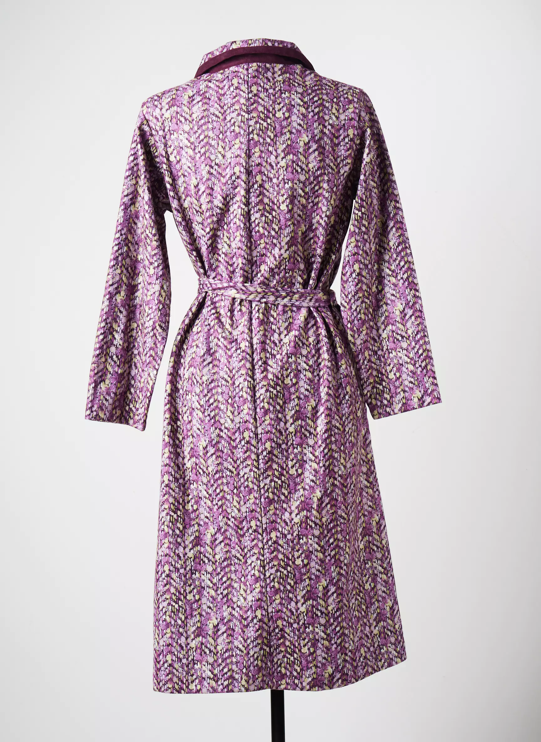 Marie De Marcille Robes Mi Longues Femme couleur violet