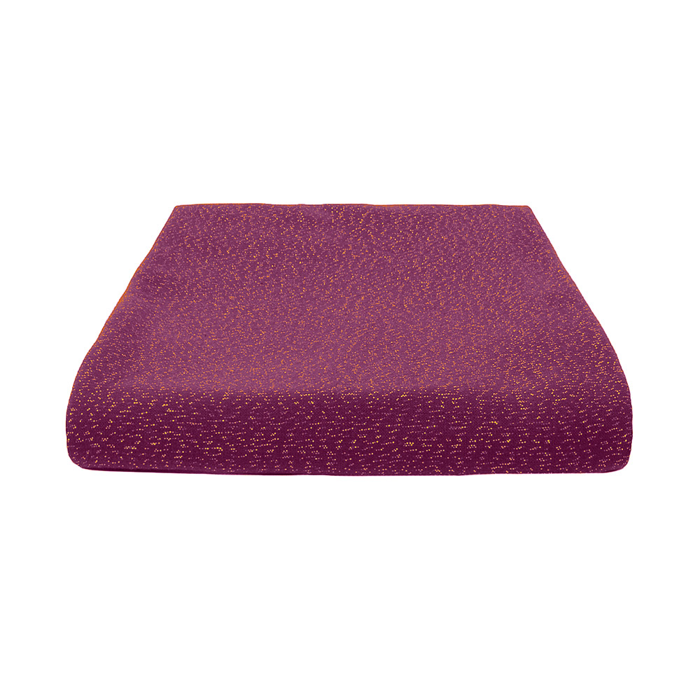 Bella Casa Festliche-Tischdecke, ca. 160 x 275 cm - Raspberry mit Gold-Glitzer