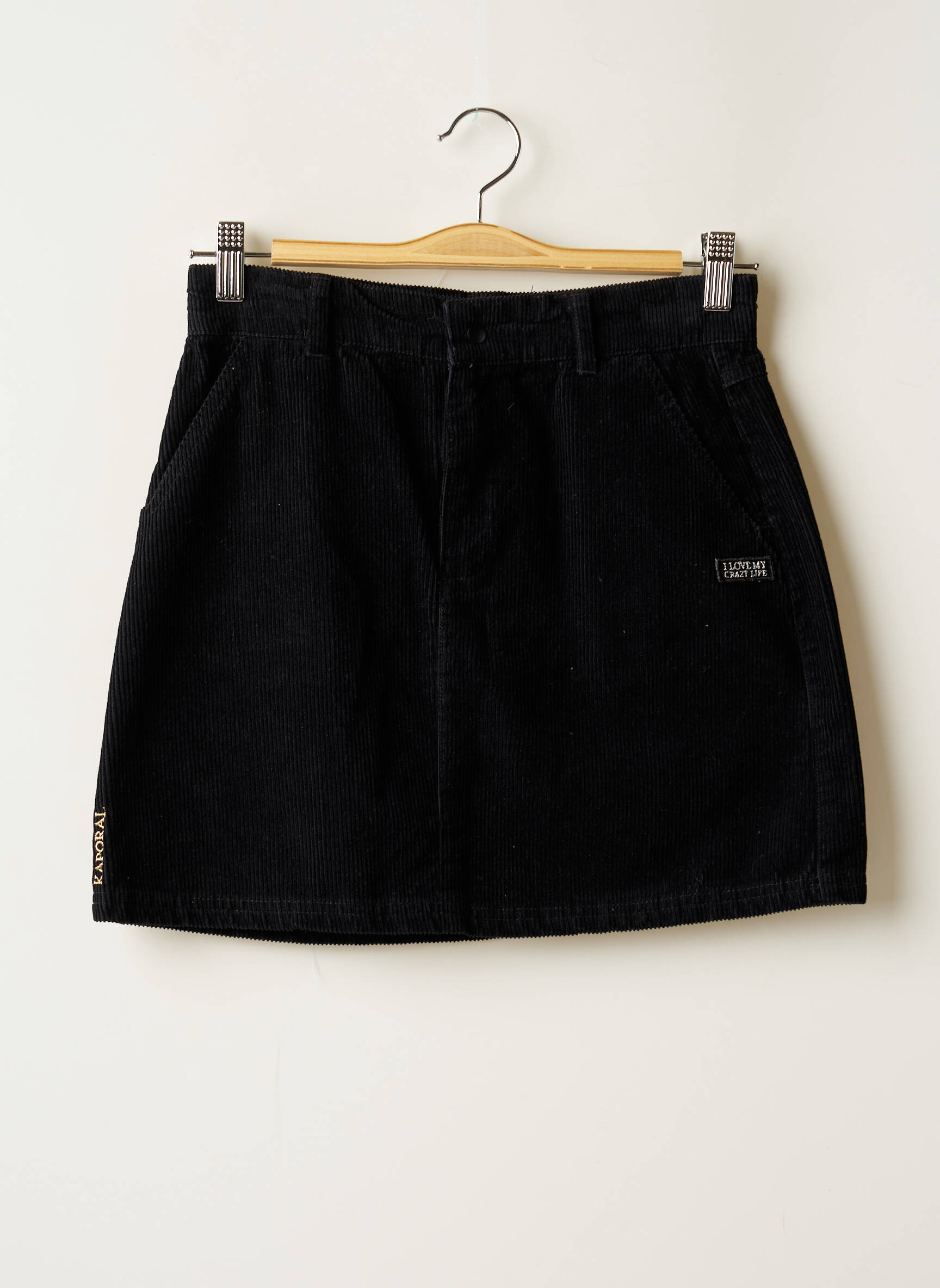 Kaporal Jupes Mi Longues Fille couleur noir