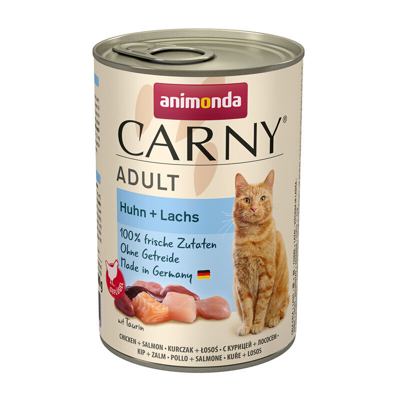 Animonda Nassfutter Animonda CARNY Adult 6x400g Huhn & Lachs
