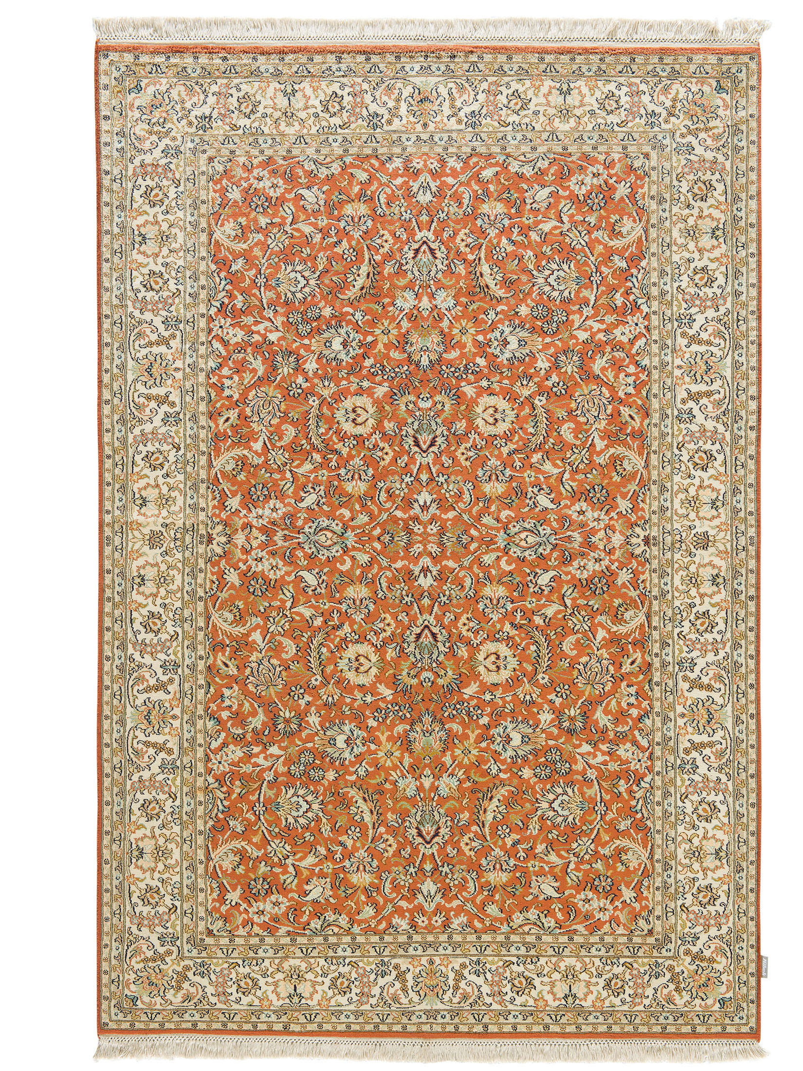 Kaschmir Seide 18/18 ca. 124 x 183 cm, Unikat / Einzelstück