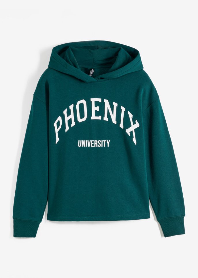 Kapuzensweatshirt mit Druck