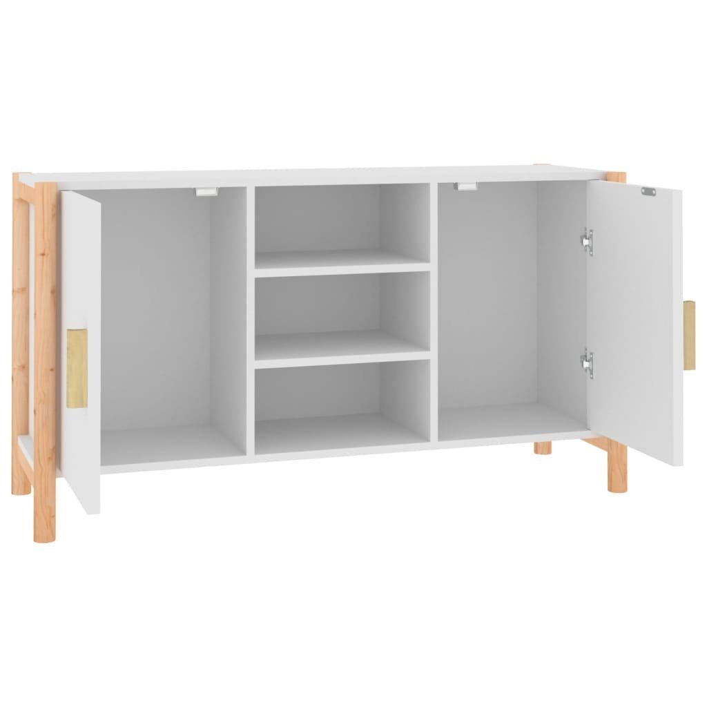 vidaXL Sideboard Sideboard Weiß 107x38x60 cm Holzwerkstoff (1 St)
