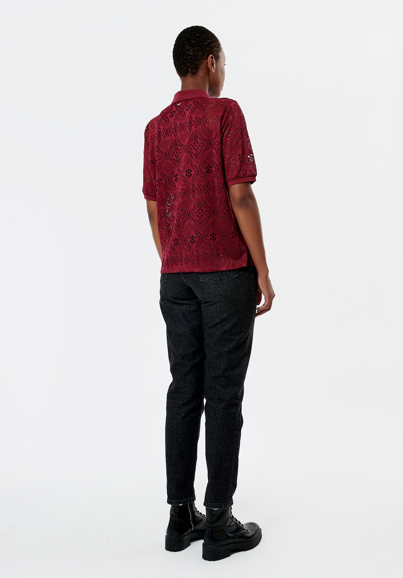LEGER  Polo fuchsia femme