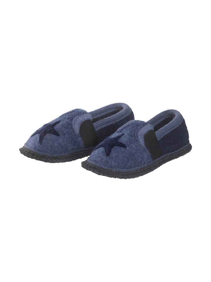 Hessnatur Hausschuhe in jeansblau günstig kaufen