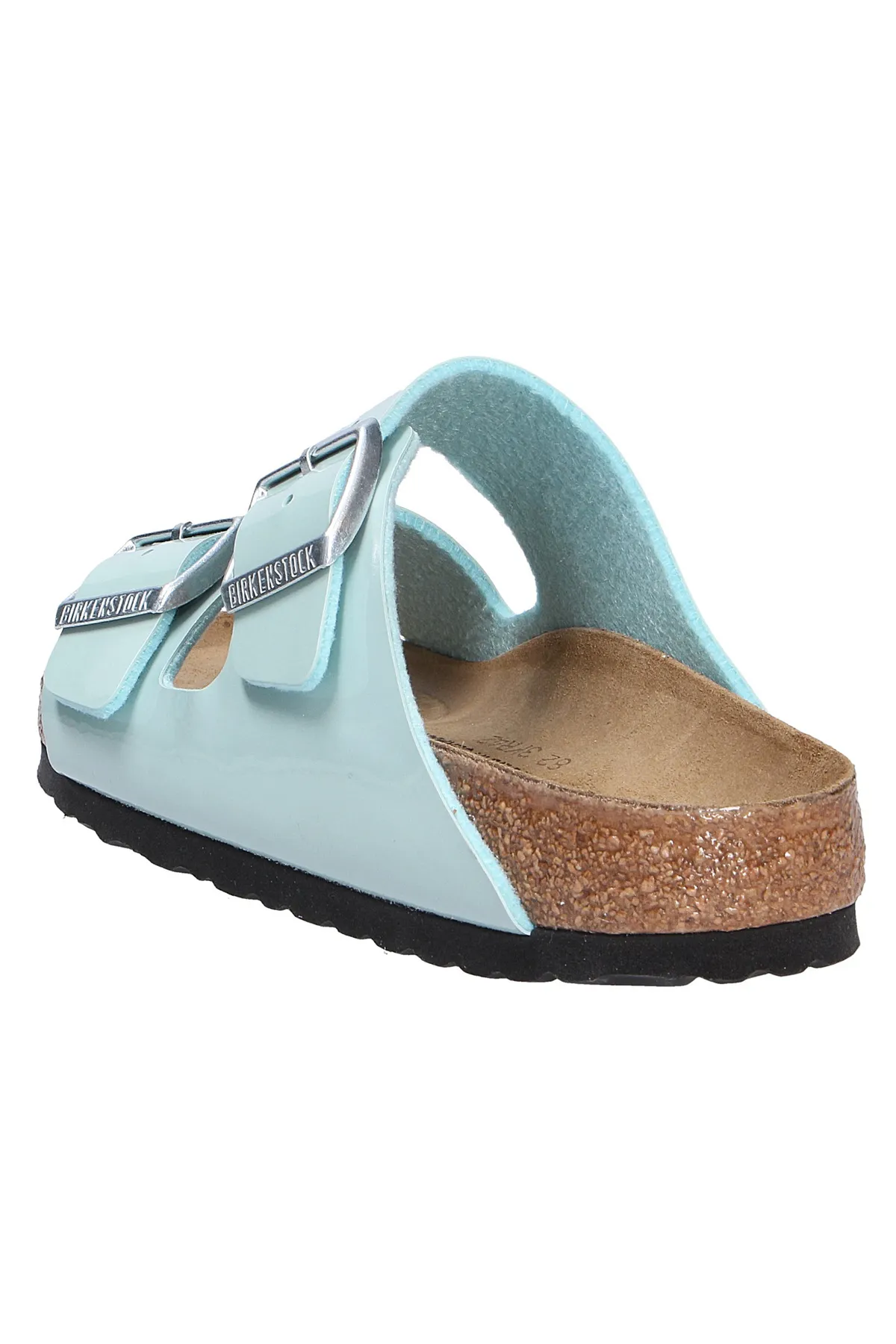 Birkenstock  Pantolette - Grün - Flacher Absatz