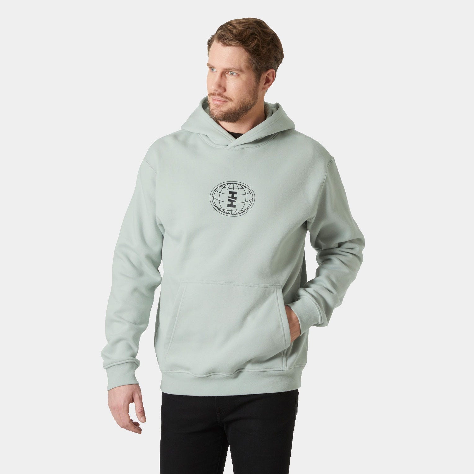 Men's Cotton Fleece Graphic Hoodie