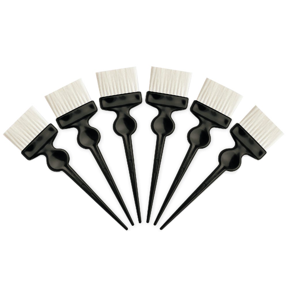 Termix Soft White Fiber schwarz groß 6er-Pack