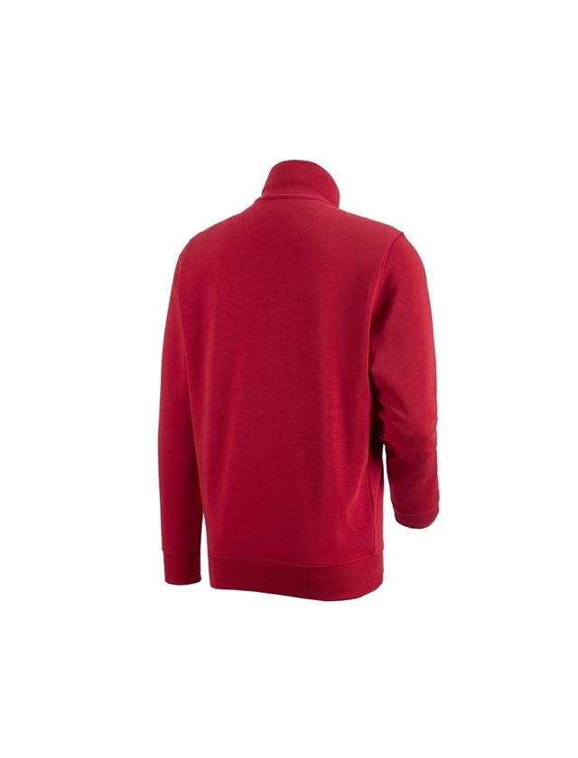 e.s. ZIP-Sweatshirt poly cotton