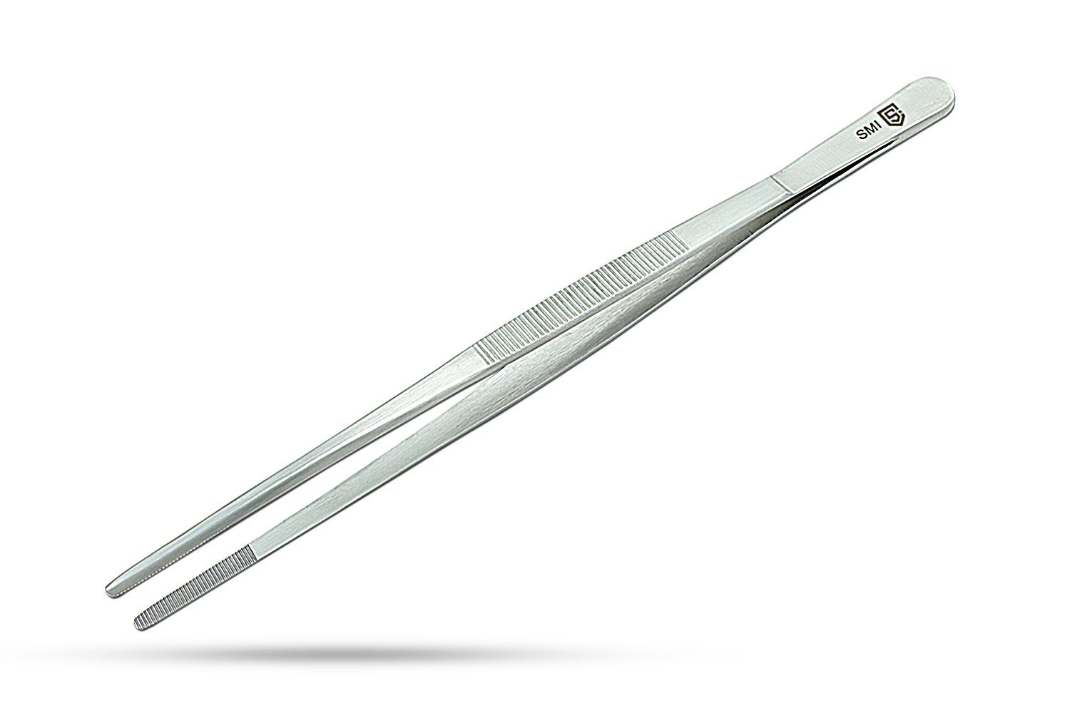 SMI Kochpinzette 1 tlg Küchenpinzette 26 cm Grillpinzette Grillzange Kochpinzette, rutschfester Griff