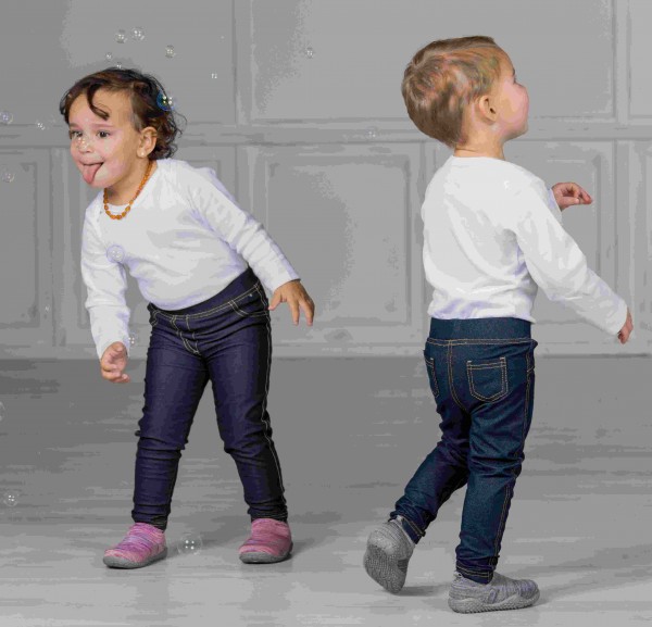 Playshoes ~ Hausschuh Strick ~ Pink