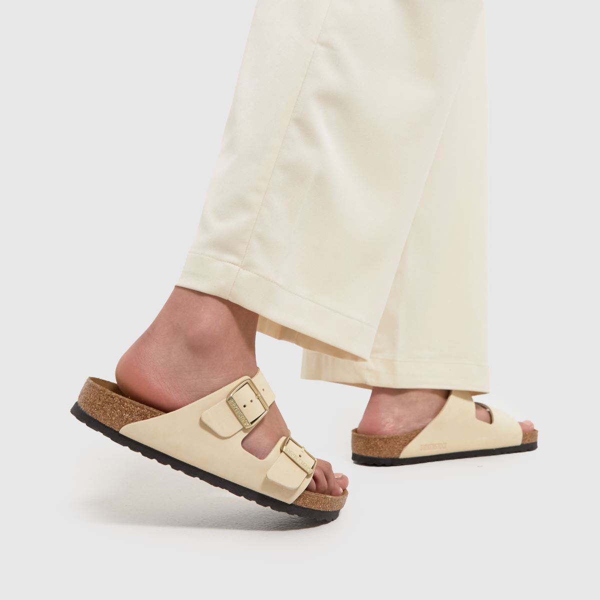 BIRKENSTOCK – Arizona – Ecru sandaler