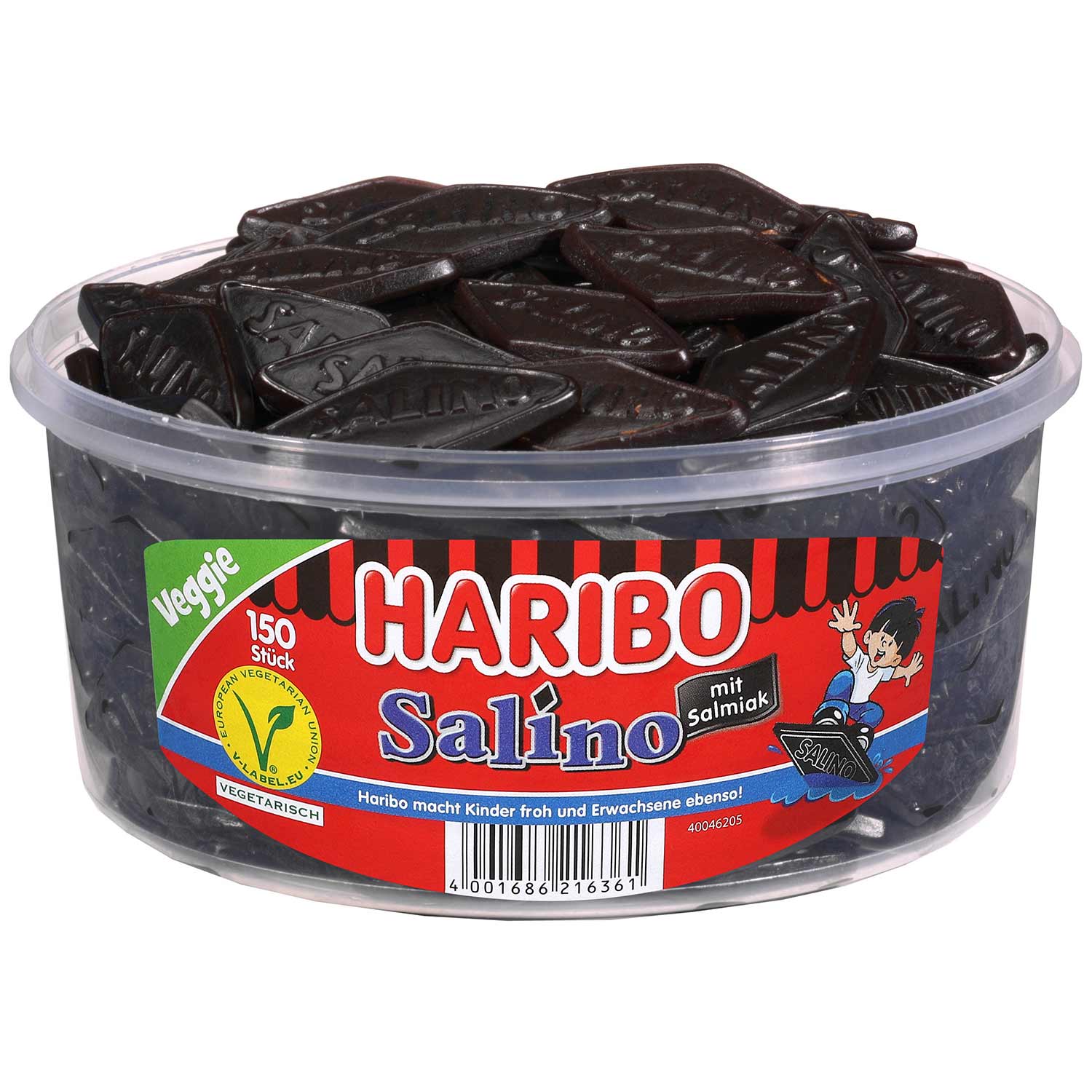 Haribo Salino veggie 150er