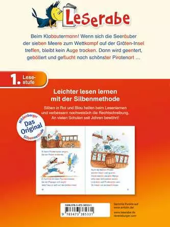 Leserabe mit Mildenberger Silbenmethode: Piratengeschichten
